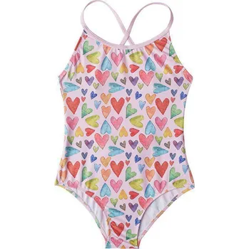 Kojenecké oblečení Slipstop Jednodílné dívčí plavky Minty Vel. 2-3 let