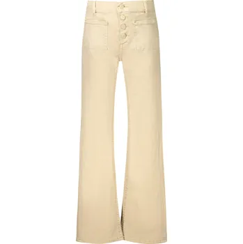 Dámské džíny Dámské béžové zvonové džíny GUESS JEANS krémová 3365167