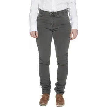 Dámské kalhoty Dámské zelené kalhoty GANT Gant bílá | hnědá | zelená 3364188