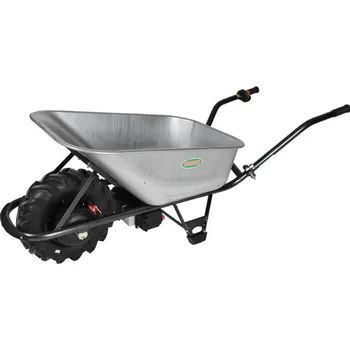 Kolečko Motúčko STANDARD KLASIK - elektrické kolečko Pneumatika 10 cm Pozinkovaná korba 100 l Skládací rám