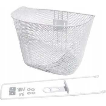 Košík na láhev Přední košík na kolo 2K Pevný bílý