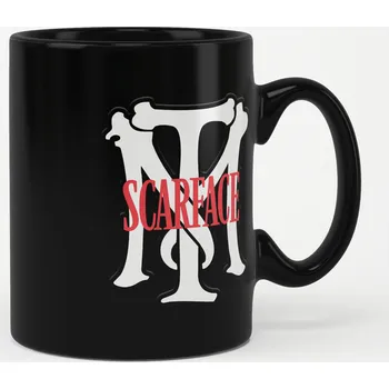 Šálek z Scarface - Tony Montana - Žádný - černá