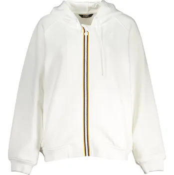 Dámská mikina Dámská bílá mikina na zip K-WAY K-Way bílá 3362205