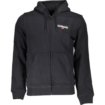 Pánská mikina Pánská černá mikina na zip Napapijri Napapijri černá 3357911