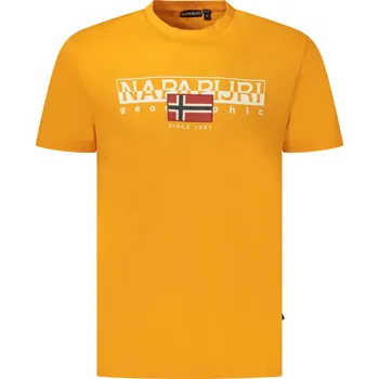 Pánské tričko Napapijri s krátkým rukávem Napapijri oranžová 3362948