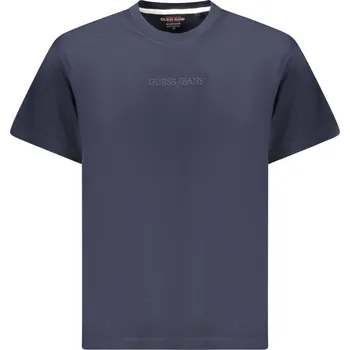 Pánské tričko Pánské triko GUESS JEANS modré GUESS JEANS modrá 3363677