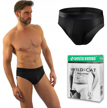 Slipy Pánské slipy SESTO SENSO WILD CAT - XL