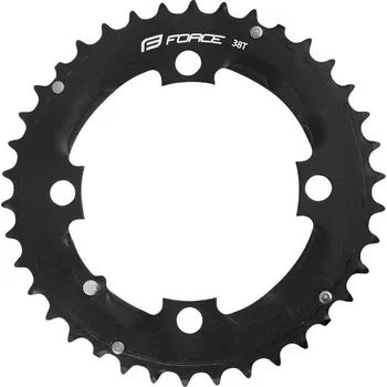 Klika na kolo Force převodník TEN2.3+ Al 38z (černá)