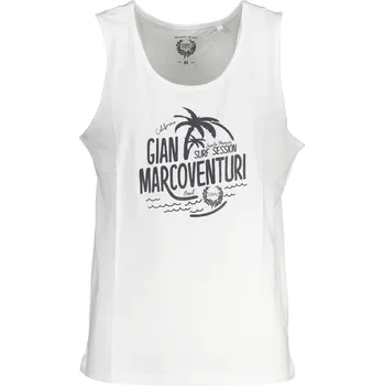 Pánské tílko Bílé tílko Gian Marco Venturi GIAN MARCO VENTURI bílá 3363047