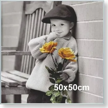 Obraz Hliníkový rám na fotografii nebo plakát 50x50 cm, stříbrný matný