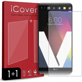 Pouzdro na mobilní telefon NEROZBITNÉ HYBRIDNÍ OCHRANNÉ SKLO NA DISPLEJ PRO LG V20 +