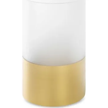 Svícen Svícen LUNA 5 3 bílý / zlatý