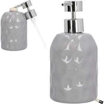 Dávkovač mýdla Ruční dávkovač mýdla stojící Cadro 350 ml šedý