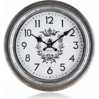 Hodiny Dekorativní nástěnné hodiny CROWN, průměr 22 cm Home Decor