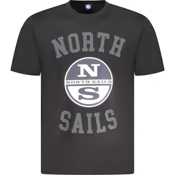 Pánské tričko Pánské tričko North Sails s krátkým rukávem North Sails černá | šedá 3362219