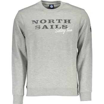 Pánská mikina Pánská mikina North Sails bez kapuce North Sails šedá 3364863