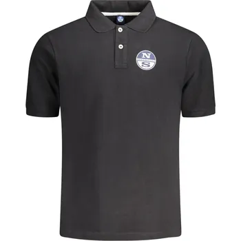 Pánské tričko Pánské polokošile North Sails černé North Sails černá 3365265