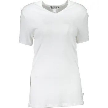 Pánské tričko Bílé pánské triko Bikkembergs Bikkembergs bílá 3364079