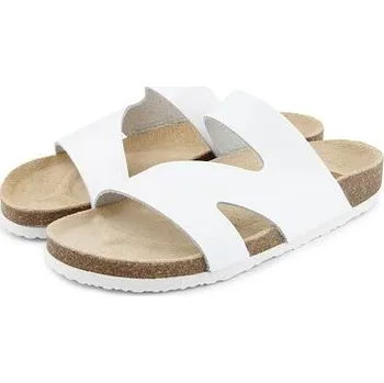 Dámská zdravotní obuv Vlnka Dámské korkové anatomické nazouváky Lola bílá velikost obuv dospělí 39