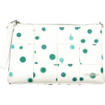 Kabelka Bílá dámská kabelka Desigual DESIGUAL bílá | zelená 3364286