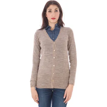 Dámský béžový cardigan Fred Perry Fred Perry modrá | krémová 3367982