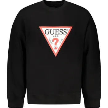 Pánská mikina Černá pánská mikina GUESS GUESS JEANS černá 3363148