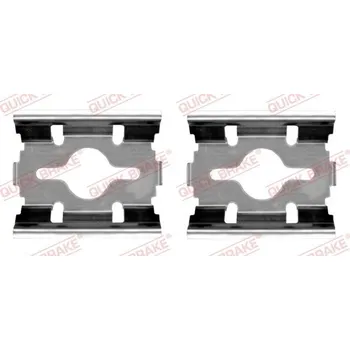 Brzdový systém Sada příslušenství obložení kotoučové brzdy QUICK BRAKE 109-1657