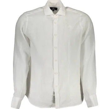 Pánská košile Pánská bílá košile s dlouhým rukávem La Martina bílá 3358551