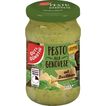 Omáčka G&G Pesto alla Genovese - bazalkové 190g