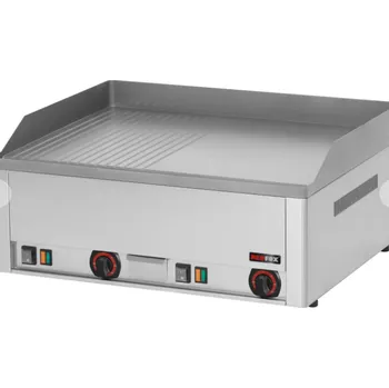 Kuchyňský gril RM GASTRO Elektrická grilovací deska kombinovaná FTHR 60 E RedFox