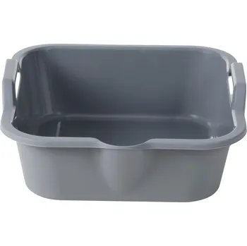 Umyvadlo Plastové umyvadlo s výlevkou Fog 7 l, šedá