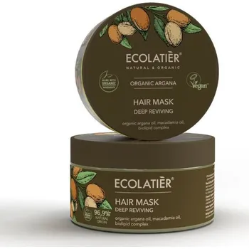 Vlasová regenerace Maska na vlasy Deep Reviving Organic Argana, 250 ml - Ecolatier