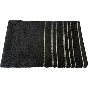 Ručník Praktik Ručník ZARA 40 × 60 cm, černý