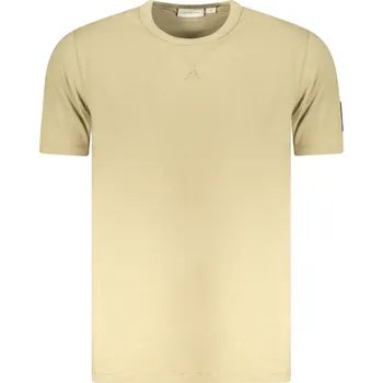 Pánské tričko Pánské triko Calvin Klein s krátkým rukávem Calvin Klein kaki 3363205