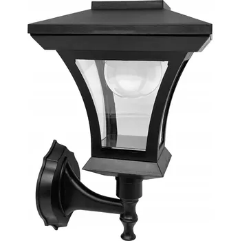 Nástěnné svítidlo Solární nástěnné svítidlo Sanico Electronics černé LED 4000K IP44 35 cm