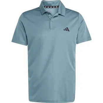 Pánské tričko Pánské sportovní polo triko adidas TRAINING ESSENTIALS BASE POLO M Světle modrá, Černá