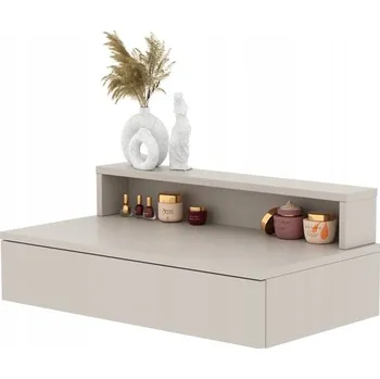 Toaletní stolek Konzolový Stolek Meblano odstíny béžové matné 75 x 28 x 40 cm