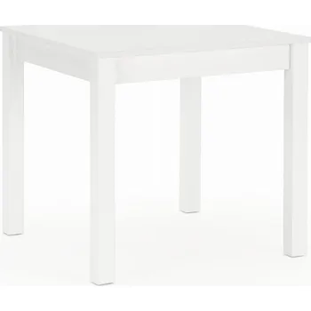 Jídelní stůl Čtvercový jídelní stůl 80 cm ST43M bílý - nerozkládací