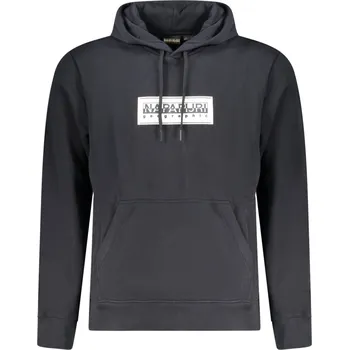 Pánská mikina Černá mikina Napapijri s kapucí Napapijri černá 3368698