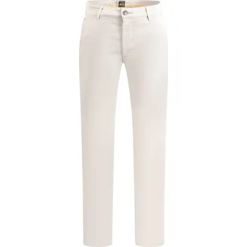 Pánské kalhoty HUGO BOSS šedé Boss krémová 3361569