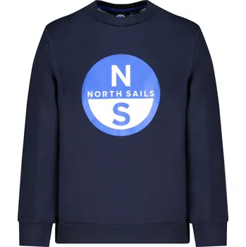 Pánská mikina Modrá mikina NORTH SAILS bez zipu North Sails modrá | světle modrá 3360329