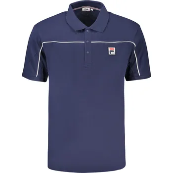 Pánská móda Pánské modré polo triko FILA Fila modrá 3367379
