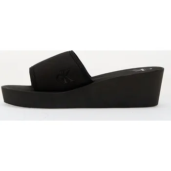 Dámské pantofle Calvin Klein Jeans Beach Wedge Slide Ca YW0YW01725 černé 37