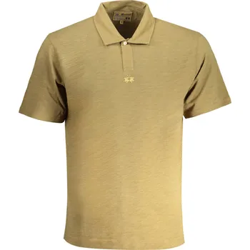 Pánské tričko Pánské zelené polo triko La Martina La Martina kaki 3359137