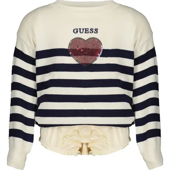 Dámský svetr Dětský svetr GUESS JEANS GUESS JEANS modrá | krémová 3357118