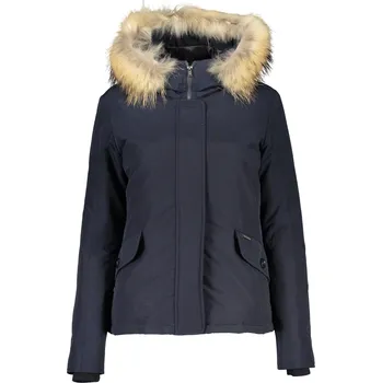 Dámská zimní bunda Woolrich modrá WOOLRICH modrá | krémová 3358627