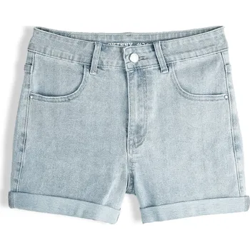 Dámské kraťasy GATE Denimové šortky s ozdobnými kamínky 40 225-1953/75
