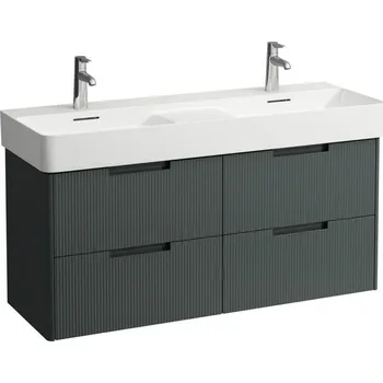 Koupelnový nábytek Juna - skříňka 117x40 pod dvojumyvadlo H814282, šedá traffic H4116441092661