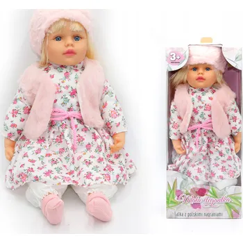 Panenka VELKÁ PANENKA S DLOUHÝMI VLASY ZPÍVÁ MLUVÍ 55 CM