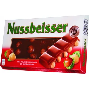 Čokoláda Chateau Nussbeisser mléčná čokoláda s lískovými oříšky 100g